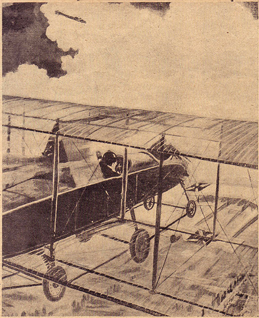 Война в воздухе  (По материалам еженедельного иллюстрированного журнала «ЗАРЯ», 31 января 1916 г.)