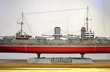 Модель линейного корабля Росийского Императорского флота "Севастополь", 1914 год.
